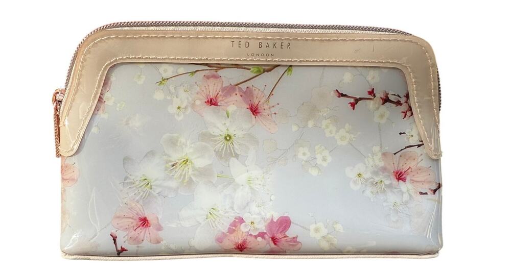 Ted Baker London Make Up Case 10.5"W 6"T 3.25" D